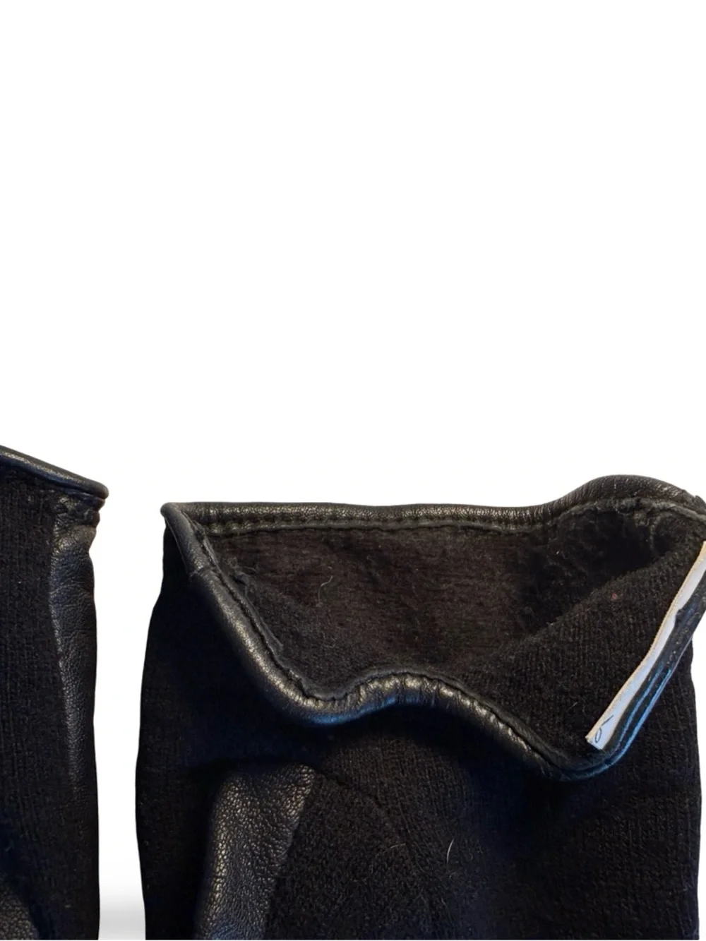 Lauren Ralph Lauren Raised Logo Leather Touch Gloves - Picture 9 of 10